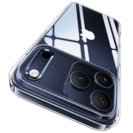 Crystal Clear iPhone 17 Case - Unmatched 3X Anti-Yellow Protection with Free Kickstand
